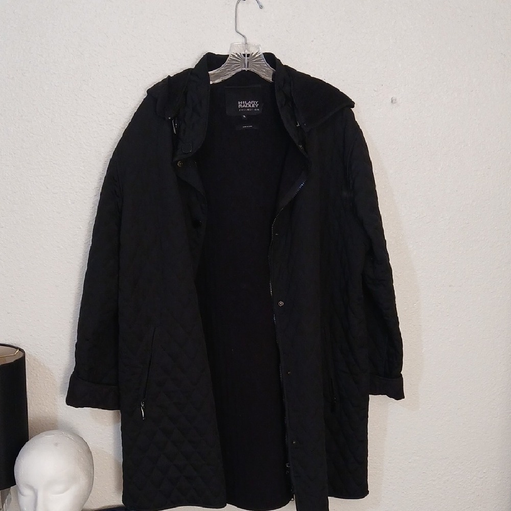 Hilary Radley Black Outerwear